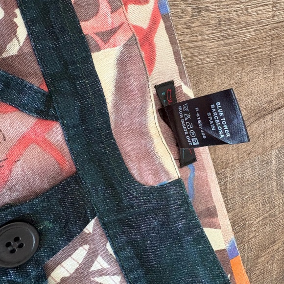 Vintage Custo Barcelona Graffiti Print Mini Skirt - Picture 16 of 16